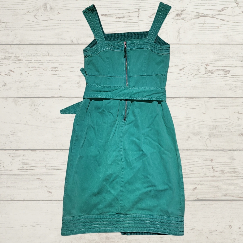 Anthropologie Maeve Elizabeth Green Dress - Picture 5 of 10